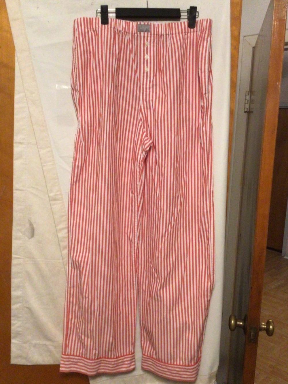 J,Crew pajama bottom 100% cotton cozy,comfort  cool SZ M elastic waist